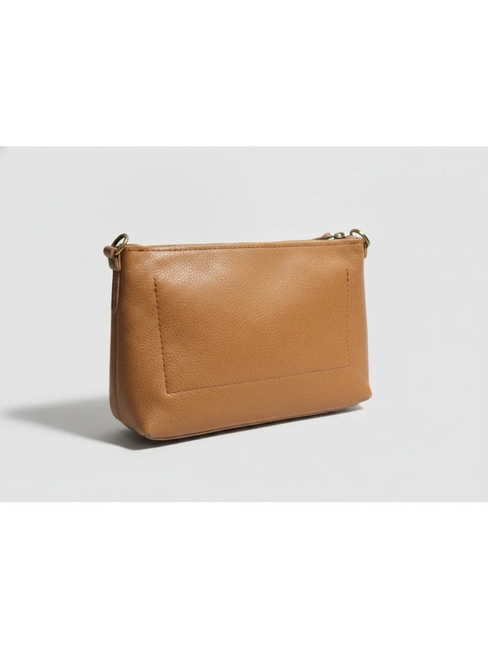 Portland Leather Goods Large Poppy Purse  - Shortbread